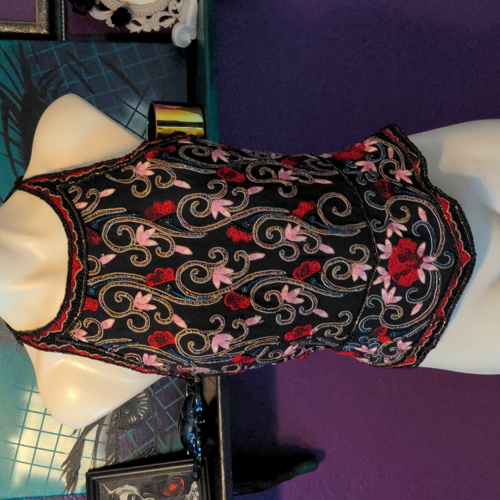 Embroidered Vintage Top